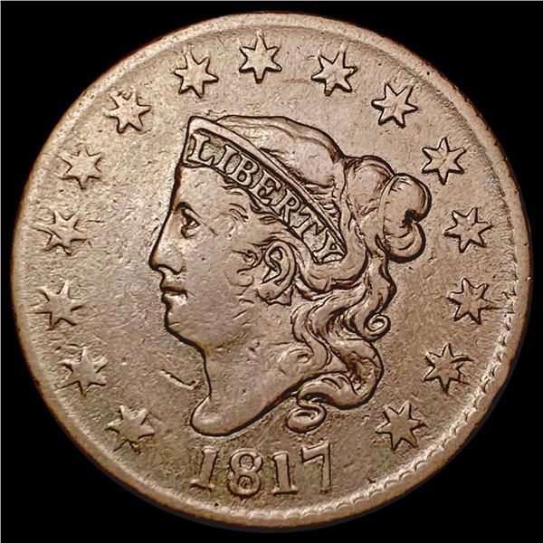 1817 Coronet Head Large Cent LIGHTLY CIRCULATED