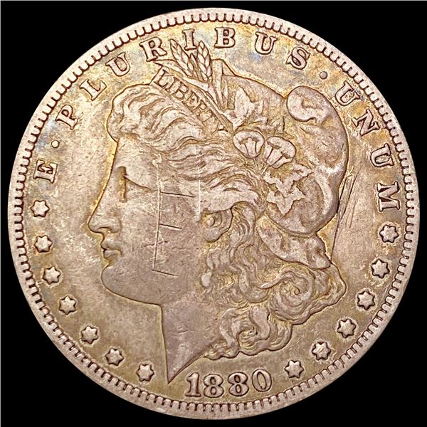1880-CC Morgan Silver Dollar LIGHTLY CIRCULATED
