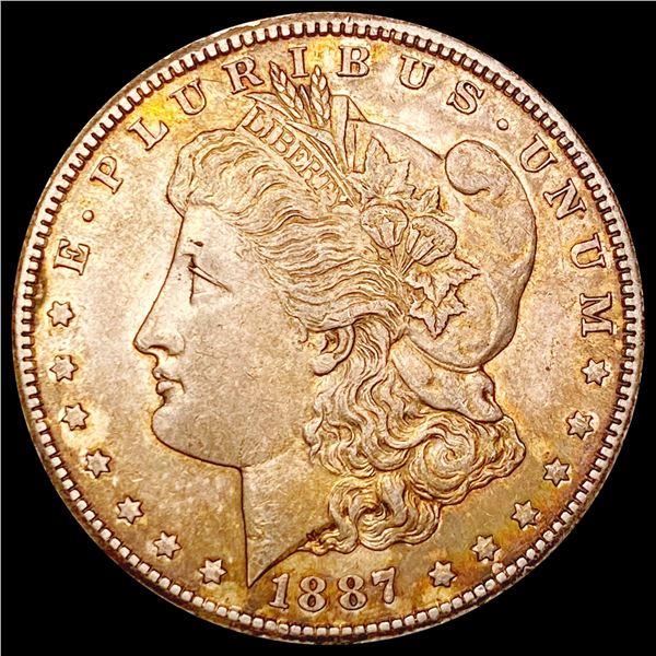 1887-S Morgan Silver Dollar CLOSELY UNCIRCULATED