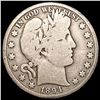 Image 1 : 1894 Barber Half Dollar NICELY CIRCULATED