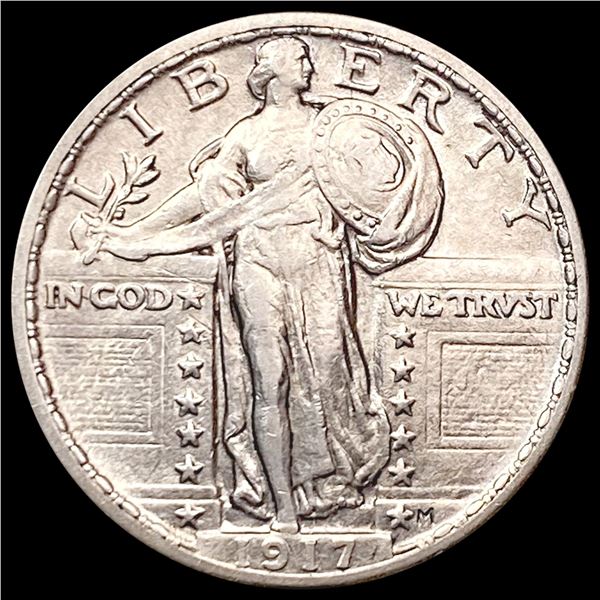 1917 Ty2 Standing Liberty Quarter CLOSELY UNCIRCULATED