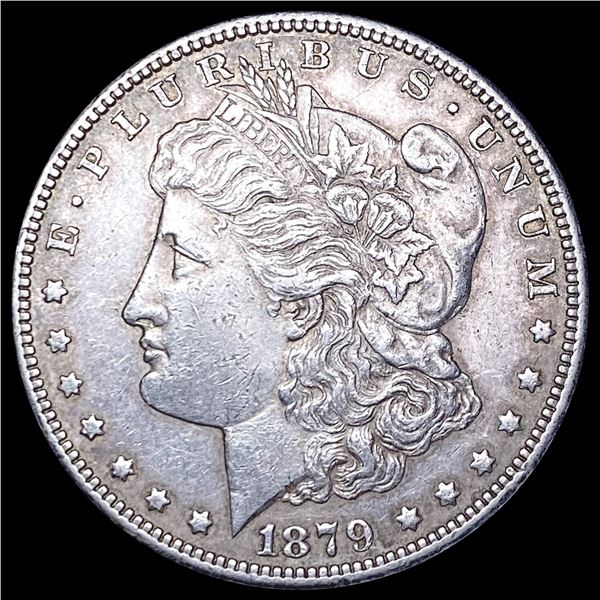 1879-S Rev 78 Morgan Silver Dollar CLOSELY UNCIRCULATED