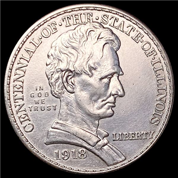 1918 Illinois Half Dollar UNCIRCULATED