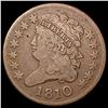Image 1 : 1810 Classic Head Half Cent NICELY CIRCULATED