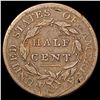 Image 2 : 1810 Classic Head Half Cent NICELY CIRCULATED