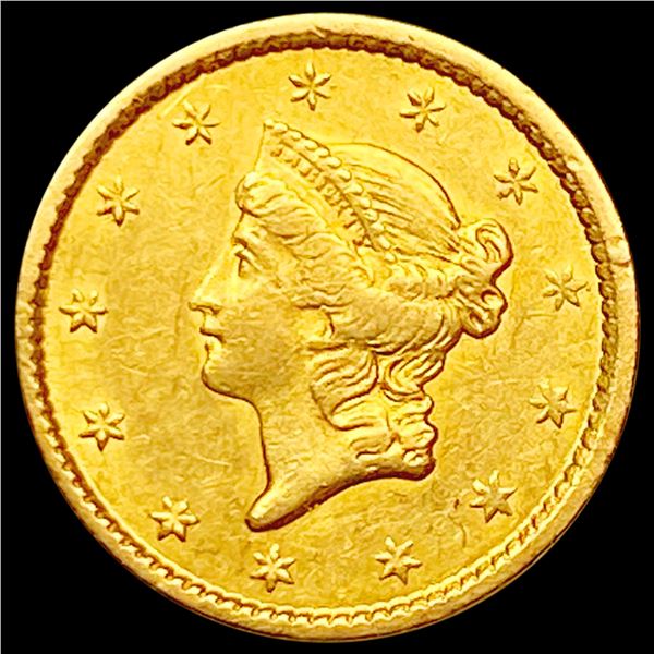 1851 Rare Gold Dollar CLOSELY UNCIRCULATED