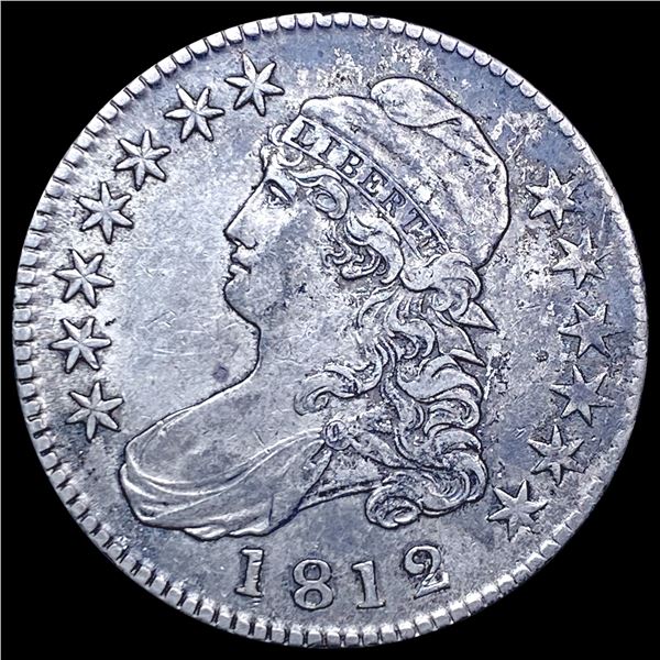 1812 Capped Bust Half Dollar CLOSELY UNCIRCULATED