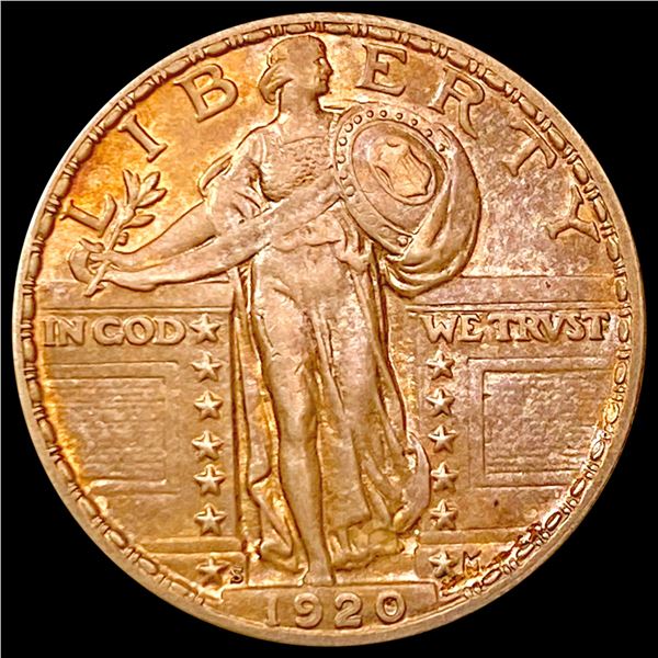 1920-S Standing Liberty Quarter CLOSELY UNCIRCULATED