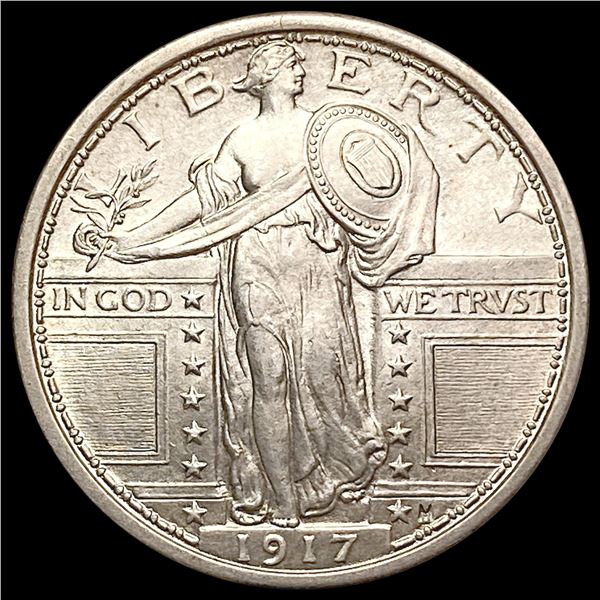 1917 Standing Liberty Quarter GEM BU