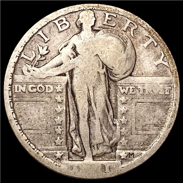 1921 Standing Liberty Quarter NICELY CIRCULATED