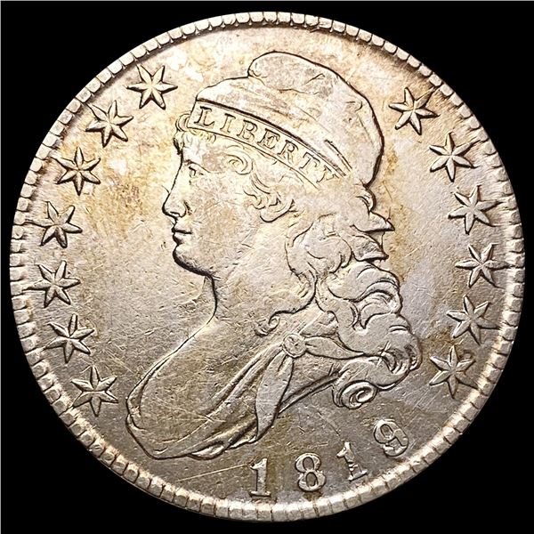 1819/8 Capped Bust Half Dollar LIGHTLY CIRCULATED