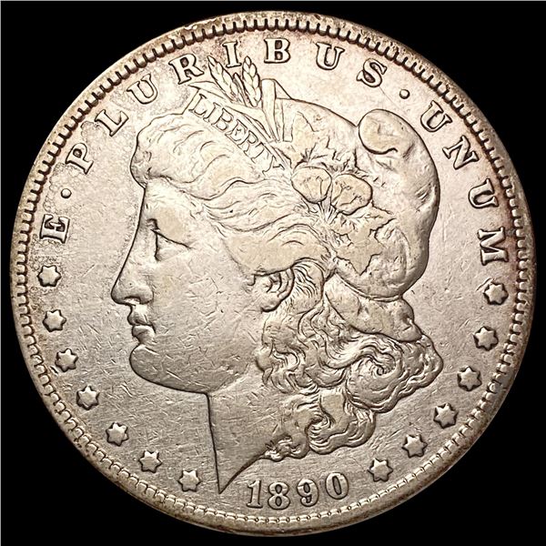 1890-CC Morgan Silver Dollar CLOSELY UNCIRCULATED