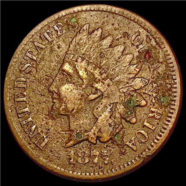 1877 Indian Head Cent LIGHTLY CIRCULATED