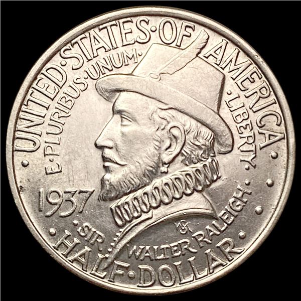 1937 Roanoke Half Dollar UNCIRCULATED