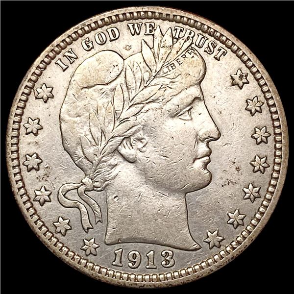 1913 Barber Quarter CLOSELY UNCIRCULATED