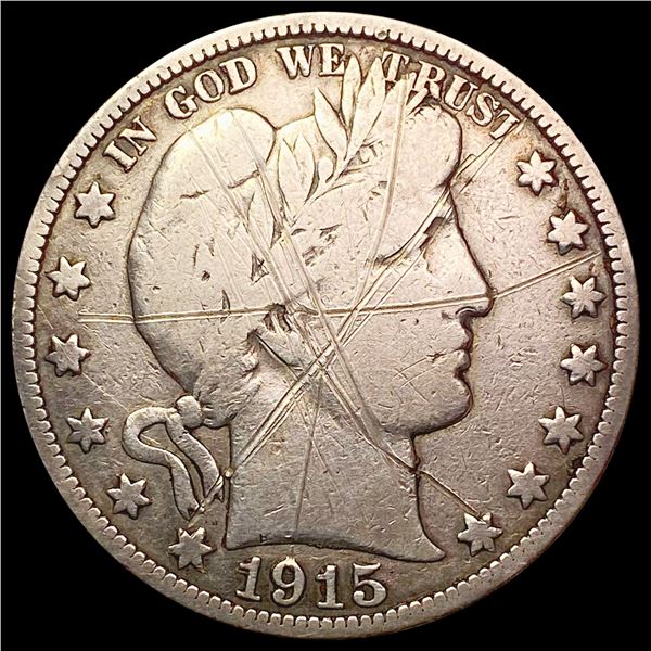 1915 Barber Half Dollar NICELY CIRCULATED