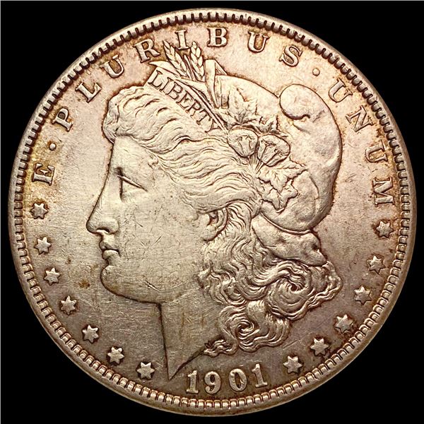 1901 Morgan Silver Dollar CLOSELY UNCIRCULATED