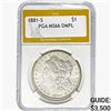 Image 1 : 1881-S Morgan Silver Dollar PGA MS66 DMPL