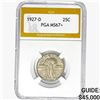 1927-D Standing Liberty Quarter PGA MS67+