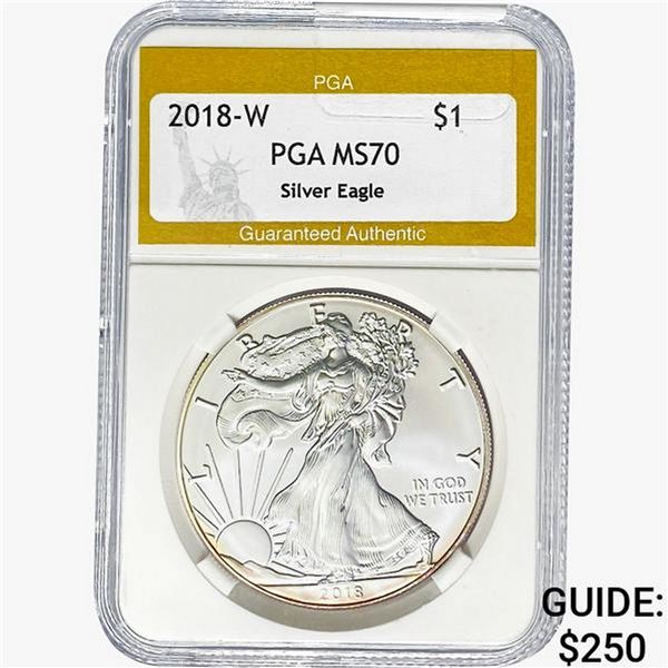 2018-W Silver Eagle PGA MS70