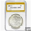 Image 1 : 1881-S Morgan Silver Dollar PGA MS66+ DMPL