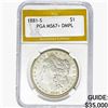 Image 1 : 1881-S Morgan Silver Dollar PGA MS67+ DMPL