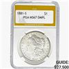 Image 1 : 1881-S Morgan Silver Dollar PGA MS67 DMPL