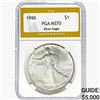 1990 Silver Eagle PGA MS70