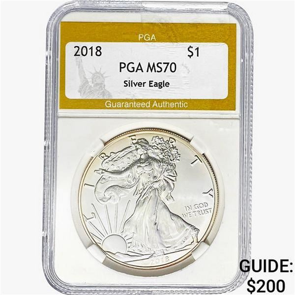 2018 Silver Eagle PGA MS70
