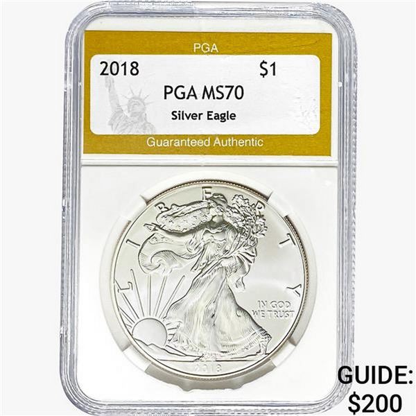 2018 Silver Eagle PGA MS70