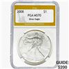 Image 1 : 2008 Silver Eagle PGA MS70