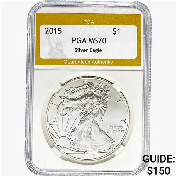 2015 Silver Eagle PGA MS70