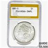 Image 1 : 1881-S Morgan Silver Dollar PGA MS66+ DMPL