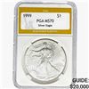 Image 1 : 1999 Silver Eagle PGA MS70