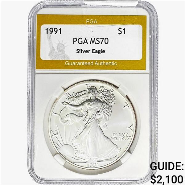 1991 Silver Eagle PGA MS70