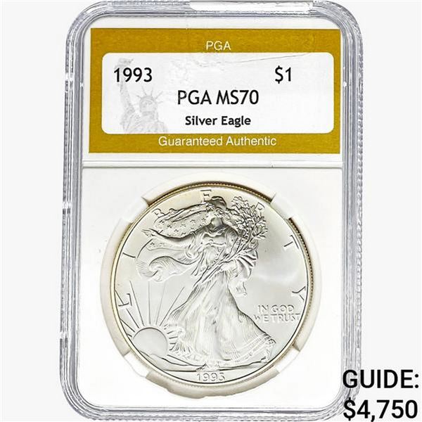 1993 Silver Eagle PGA MS70