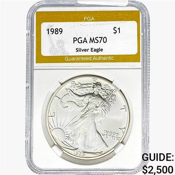 1898 Silver Eagle PGA MS70