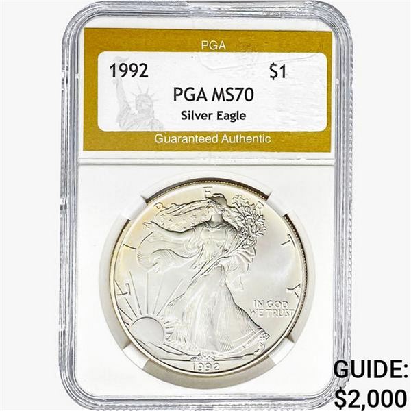 1992 Silver Eagle PGA MS70