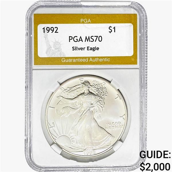 1992 Silver Eagle PGA MS70