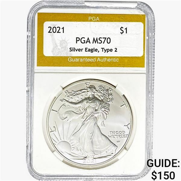 2021 Silver Eagle PGA MS70