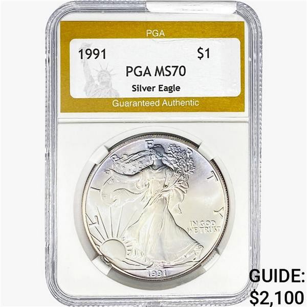 1991 Silver Eagle PGA MS70