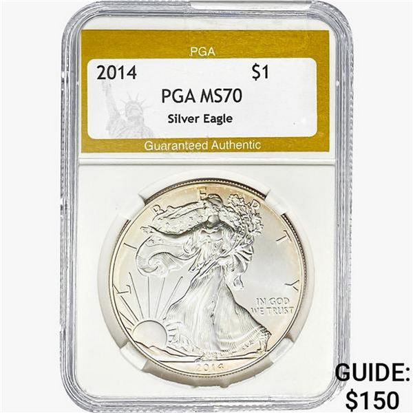 2014 Silver Eagle PGA MS70