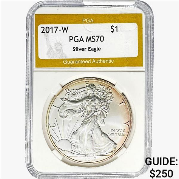 2017-W Silver Eagle PGA MS70