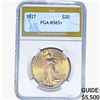 Image 1 : 1927 $20 Gold Double Eagle PGA MS65+