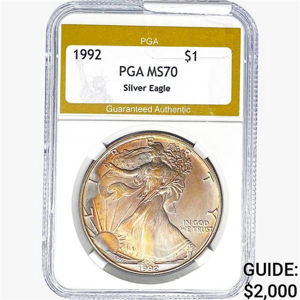 1992 Silver Eagle PGA MS70