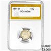 Image 1 : 1911-D Barber Dime PGA MS66