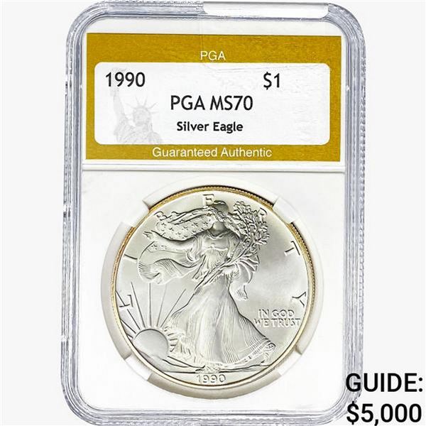 1990 Silver Eagle PGA MS70