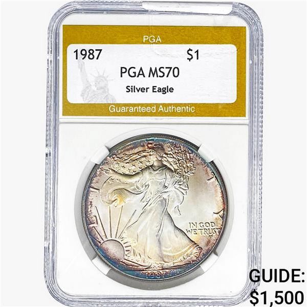 1987 Silver Eagle PGA MS70
