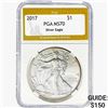 Image 1 : 2017 Silver Eagle PGA MS70