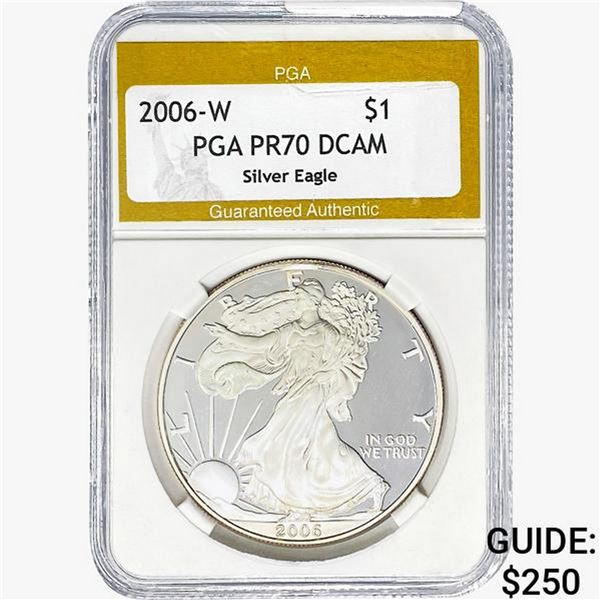 2006-W Silver Eagle PGA PR70 DCAM